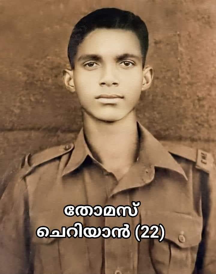 22 മത്തെ വയസിൽ വിമാന അപകടത്തിൽ കാണാതായ സൈനികന്റെ   മൃതശരീരം 56 വർഷങ്ങൾക്ക് ശേഷം ലഡാക്കിലെ മഞ്ഞുമലയിൽ