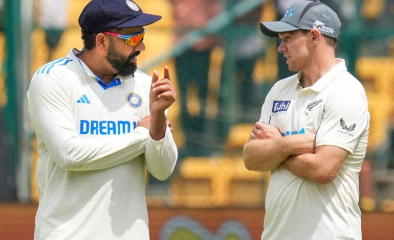 ഇന്ത്യയ്ക്കെതിരായ രണ്ടാം ക്രിക്കറ്റ് ടെസ്റ്റ് : ടോസ് നേടി ബാറ്റിംഗ് ന്യൂസിലാൻഡിന്