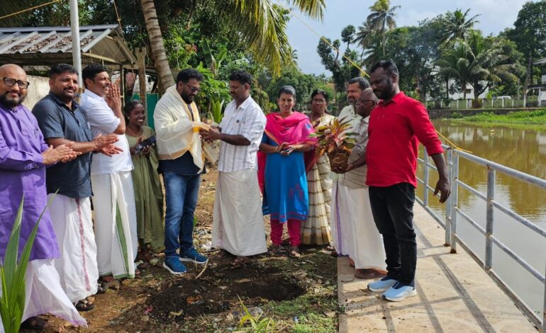 ആന്റപ്പൻ അമ്പിയായം സ്മാരക പാർക്ക് യാഥാർത്ഥ്യമാകുന്നു ; എടത്വ യിൽ നദി തീര സൗന്ദര്യവല്‍ക്കരണ യജ്ഞത്തിന് തുടക്കമായി