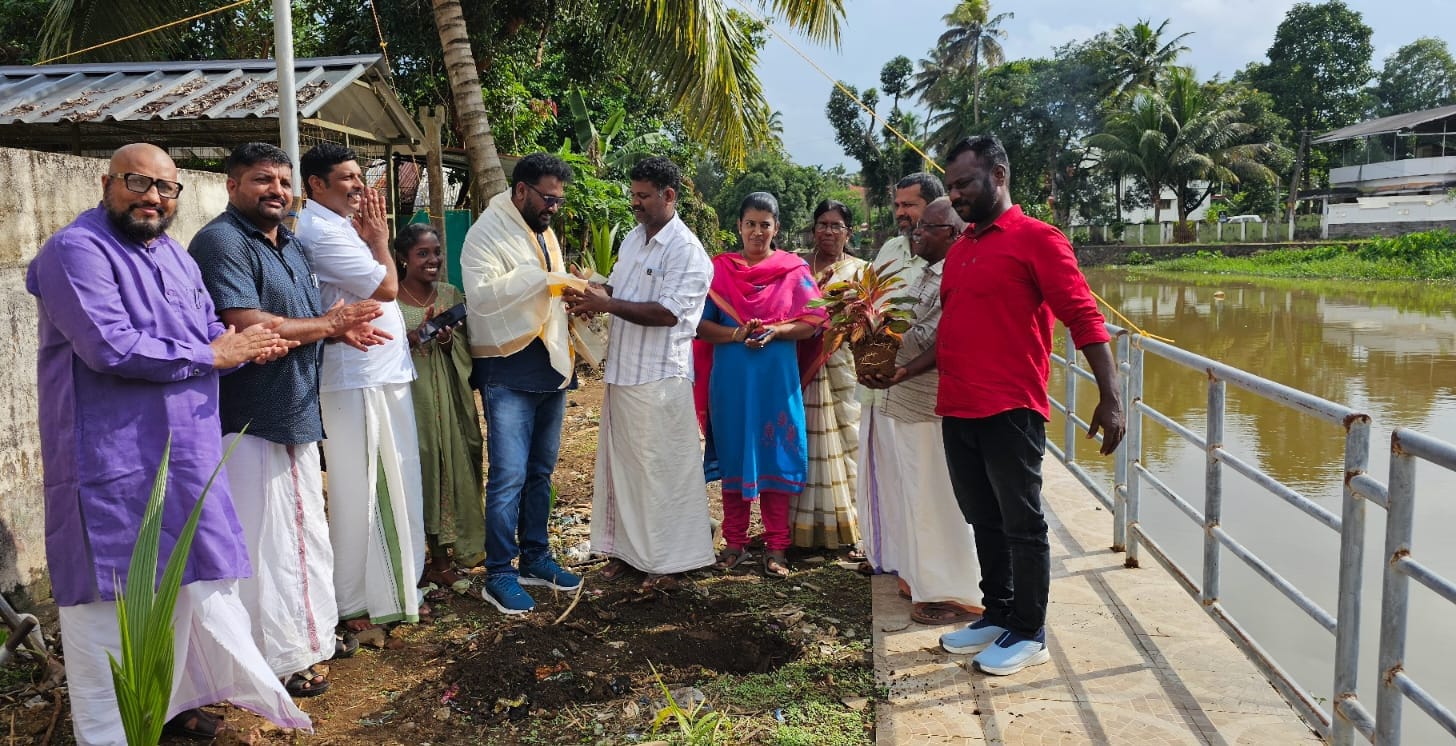 ആന്റപ്പൻ അമ്പിയായം സ്മാരക പാർക്ക് യാഥാർത്ഥ്യമാകുന്നു ; എടത്വ യിൽ നദി തീര സൗന്ദര്യവല്‍ക്കരണ യജ്ഞത്തിന് തുടക്കമായി
