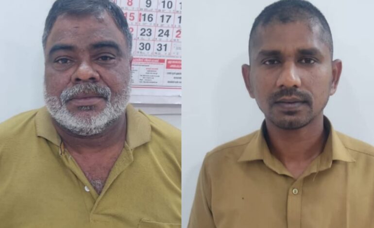 ആലുവയിൽ യുവാവിനെ ആക്രമിച്ചു :ബസ് ഡ്രൈവറും, കണ്ടക്ടറും അറസ്റ്റിൽ.