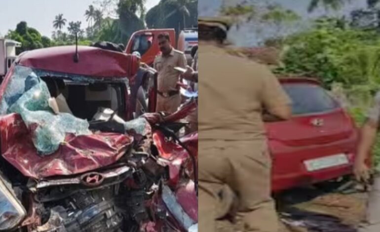 ചേ​ർ​ത്ത​ല​യി​ൽ വാ​നും കാ​റും കൂ​ട്ടി​യി​ടി​ച്ച് അപകടം :ഒരാൾ മരിച്ചു :രണ്ടുപേർക്ക് ഗുരുതര പരിക്ക്