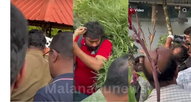 ആലുവയിൽമാർത്താണ്ഡവർമ്മപാലത്തിൽ നിന്നും  സ്ത്രീ ആറ്റിൽ ചാടി :ഉടൻ കരയ്ക്കെത്തിച്ചെങ്കിലും രക്ഷിക്കാനായില്ല.