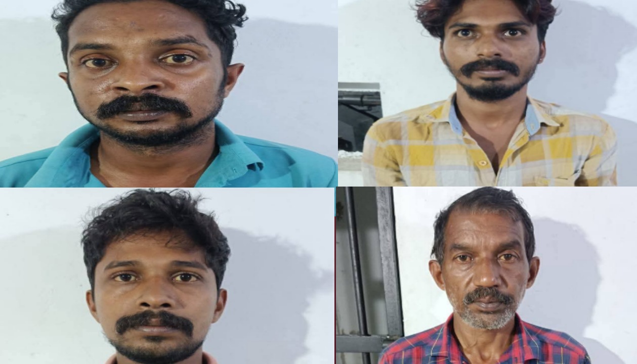 കെ.എസ്.ആർ.ടി.സി ഡ്രൈവറെ ആക്രമിച്ച കേസിൽ 4 പേർ അറസ്റ്റിൽ