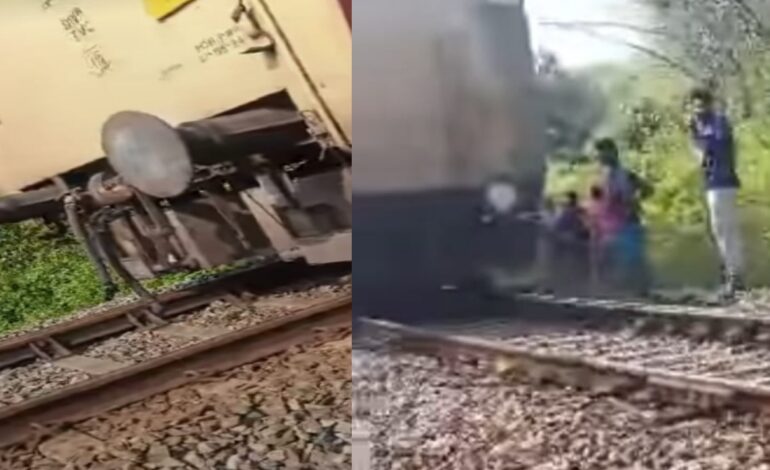 ആര്യങ്കാവിൽ ഗുരുവായൂരിൽ നിന്ന് മധുരയിലേക്ക് പോയ ട്രെയിനിന്റെ ബോഗികൾ വേർപെട്ടു