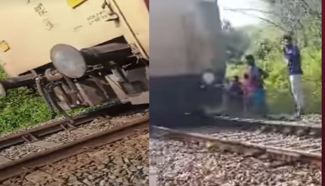 ആര്യങ്കാവിൽ ഗുരുവായൂരിൽ നിന്ന് മധുരയിലേക്ക് പോയ ട്രെയിനിന്റെ ബോഗികൾ വേർപെട്ടു