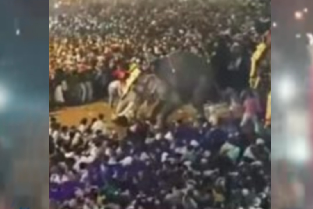 തിരൂരിൽ ആനയിടഞ്ഞു :17പേർക്ക് പരിക്ക് :ഒരാളുടെ നില ഗുരുതരം