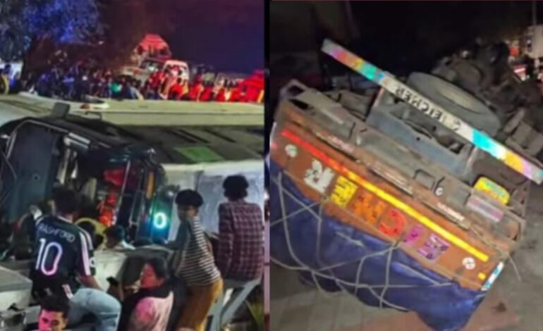 നെടുമങ്ങാട് ബസ് അപകടം:ഡ്രൈവർ കസ്റ്റഡിയിൽ.