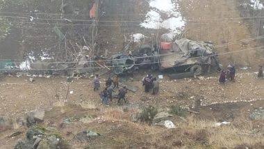 ജമ്മുവിലെ ബന്ദിപ്പോരയില്‍ സൈനിക വാഹനം കൊക്കയിലേക്ക് മറിഞ്ഞ് നാല് ജവാന്‍മാര്‍ക്ക് വീരമൃത്യു.