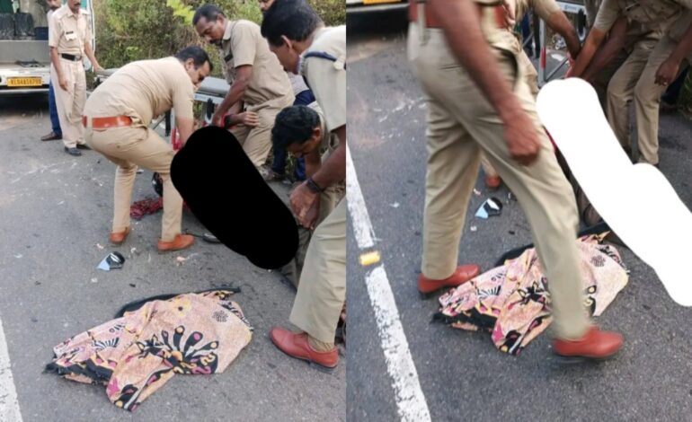 ബസും ഇരുചക്ര വാഹനവും കൂട്ടിയിടിച്ച് അപകടം :ഒരു മരണം