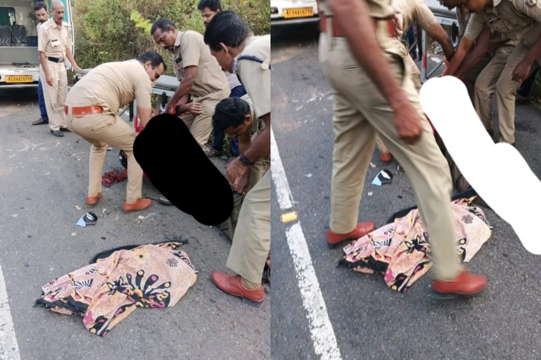 ബസും ഇരുചക്ര വാഹനവും കൂട്ടിയിടിച്ച് അപകടം :ഒരു മരണം