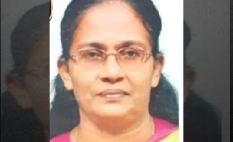 ചെങ്ങന്നൂരിൽ വീട്ടമ്മ മരിച്ച നിലയിൽ