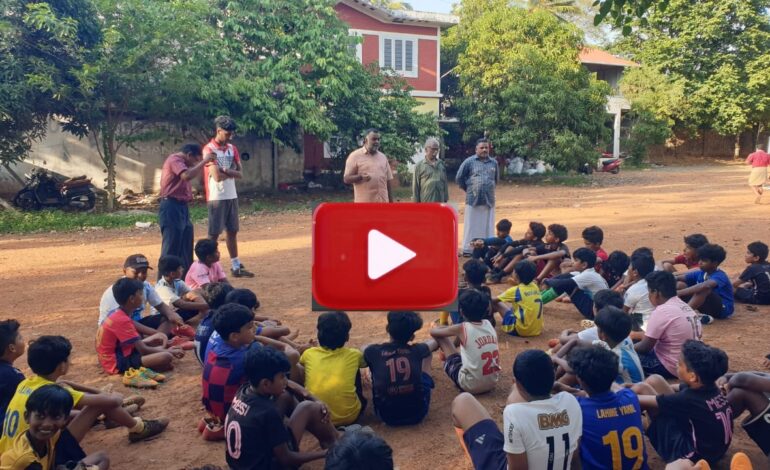 ലഹരിയെ തടുക്കാൻ കായിക സംസ്കാരം വളർത്തിയെടുക്കണം ഹുസൈൻ തട്ടത്താഴത്ത്