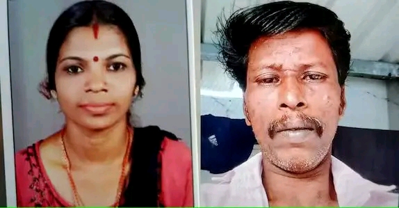 കൊല്ലത്ത് ഭാര്യയെ ഭർത്താവ്  കത്രിക കൊണ്ട് കുത്തി കൊലപ്പെടുത്തി