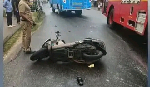തൃശ്ശൂർ  വാഹനാപകടത്തിൽ യുവാവിന് ദാരണന്ത്യം