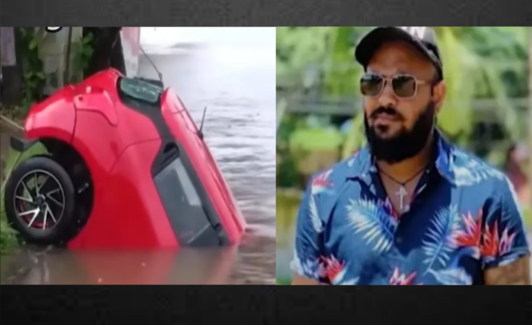 ആലപ്പുഴയിൽ കാർ തോട്ടിൽ വീണ് യുവാവ് മരിച്ചു:അപകടം പുലർച്ചെ 2 മണിയോടെ