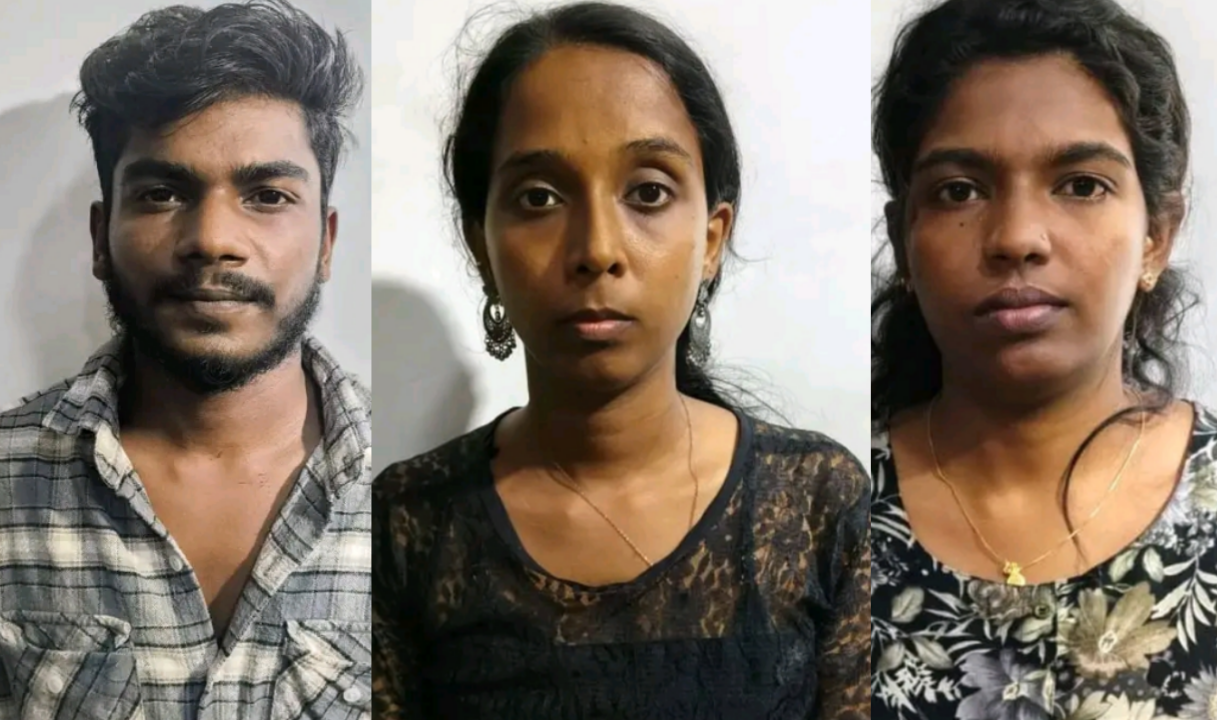 ത്രിശൂരിൽ മരണ വീട്ടില്‍ അതിക്രമിച്ച്‌ കയറി വീട്ടുകാരെ അക്രമിച്ച്‌ പരിക്കേല്‍പ്പിച്ചു :യുവതികളടക്കം മൂന്നുപേർ കസ്റ്റഡിയിൽ
