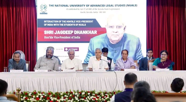 യുവ ശക്തിയാല്‍ സമ്പന്നമായ രാജ്യമാണ് ഇന്ത്യയെന്നും രാജ്യത്തിന്‍റെ ഭാവിയ്ക്ക് ഊർജ്ജം പകരുന്നത് യുവജനങ്ങളാണെന്നും ഉപരാഷ്ട്രപതി ജഗ്ദീപ് ധന്‍കര്‍