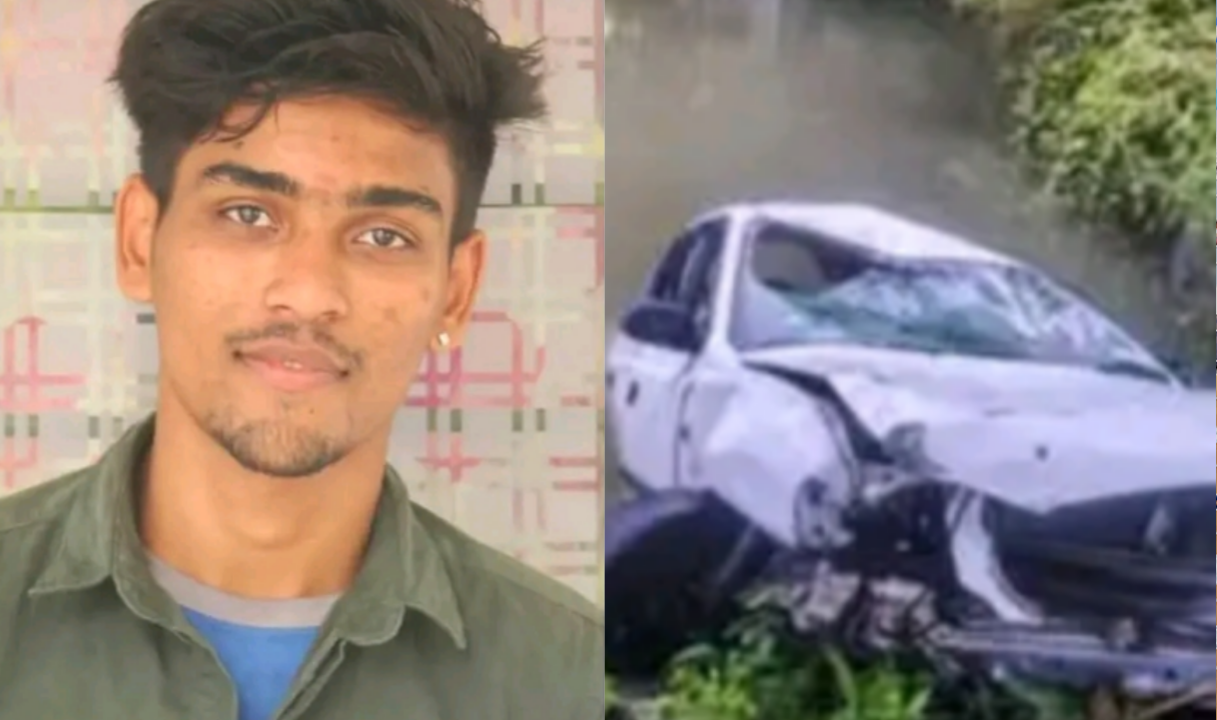 തിരുവല്ലയിൽ യുവാക്കൾ സഞ്ചരിച്ച കാർ നിയന്ത്രണം വിട്ട് കുളത്തിലേക്ക് മറിഞ്ഞു :യുവാവിന് ദാരുണാന്ത്യം