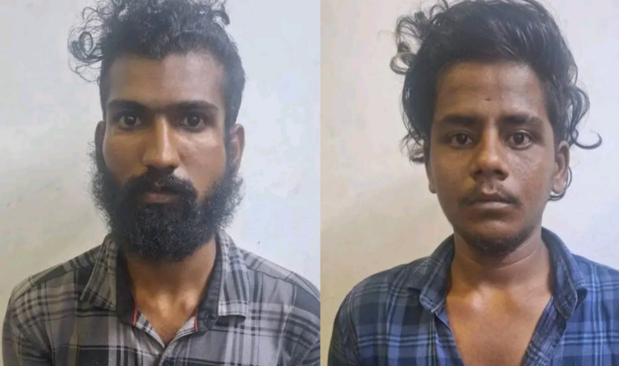 പ്രായപൂർത്തിയാകാത്ത പെൺകുട്ടിയെ  തട്ടിക്കൊണ്ടുപോയി പീഡിപ്പിച്ചു :സേലത്ത് രണ്ടുപേർ അറസ്റ്റിൽ