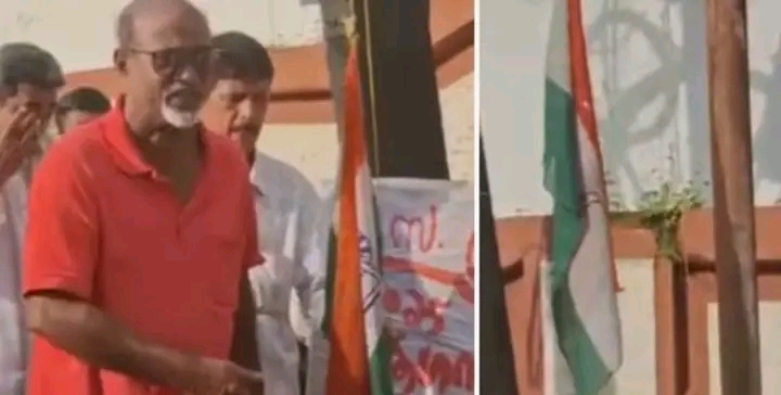 കൊച്ചിയിൽ ദേശീയ പതാകയ്ക്ക് പകരം സിപിഎം ബ്രാഞ്ച് കമ്മിറ്റി ഉയർത്തിയത് കോൺഗ്രസ് പതാക