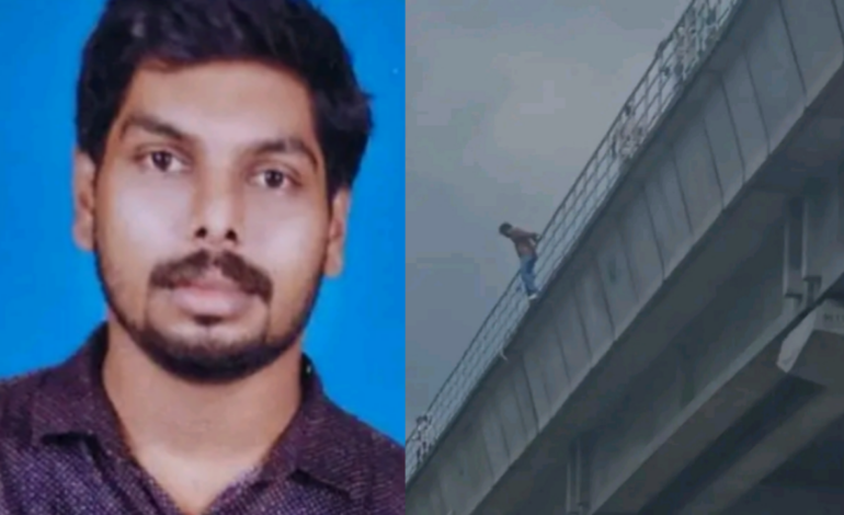 കൊച്ചി മെട്രോ ട്രാക്കിൽ നിന്നും റോഡിലേക്ക് ചാടിയ യുവാവ് മരിച്ചു:മരിച്ചത് മലപ്പുറം സ്വദേശി