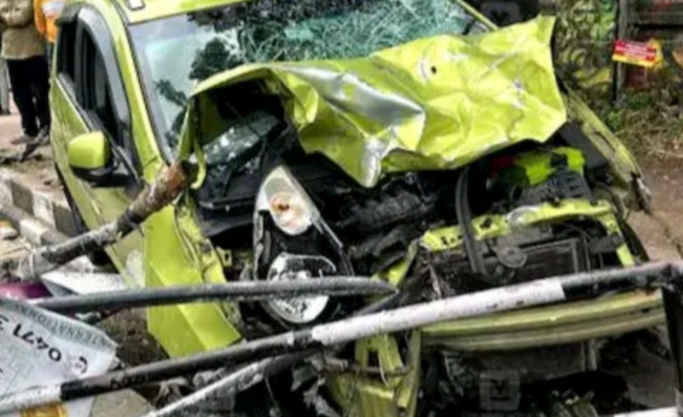 തിരുവനന്തപുരത്ത് പരിശീലനത്തിനിടെ കാർ ഇടിച്ചുകയറിയ സംഭവം :ഡ്രൈവറുടെ ലൈസന്‍സ് സസ്പെൻഡ് ചെയ്തു.