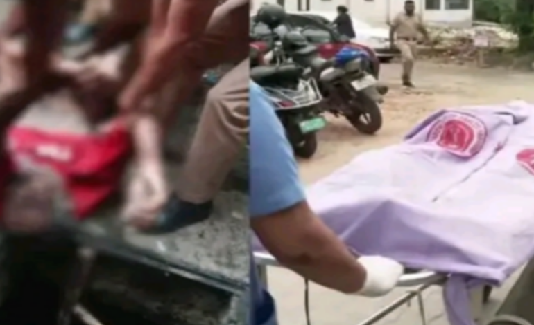 പാലക്കാട്‌ മാലിന്യകുഴിയില്‍ കുടുങ്ങി ശുചീകരണ തൊഴിലാളിക്ക് ദാരുണാന്ത്യം