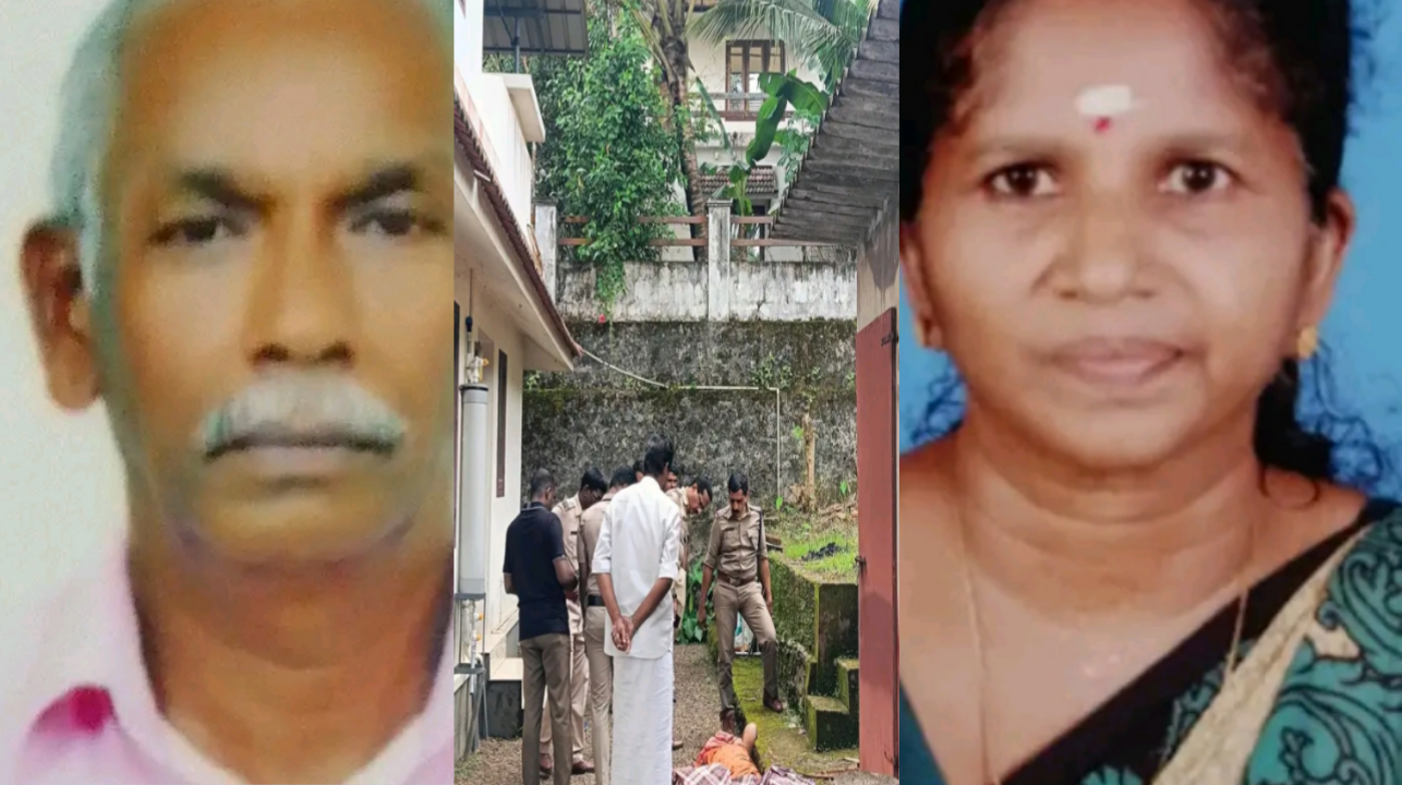 മല്ലപ്പള്ളിയിൽഭാര്യയെ ഭർത്താവ് വെട്ടി കൊലപ്പെടുത്തി
