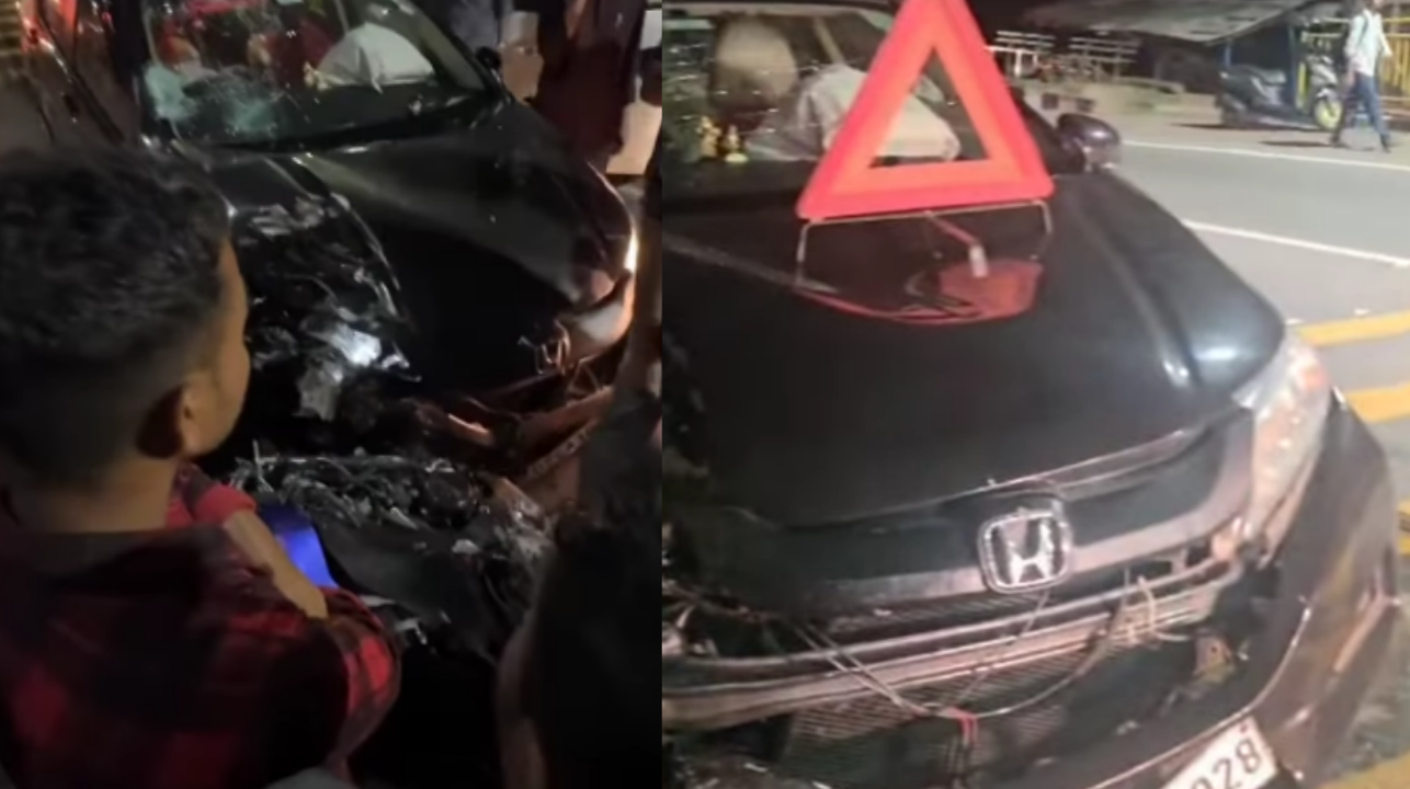 പത്തനാപുരത്ത് കാറും ബൈക്കും കൂട്ടിയിടിച്ചു :ഒരാൾക്ക് ദാരുണാന്തും