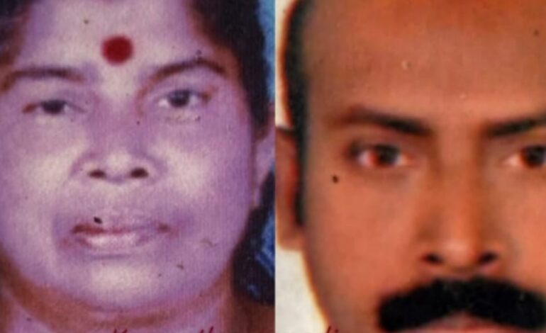 ഓച്ചിറയിൽ ഭാര്യയെ മർദിച്ചെന്ന പരാതിയിൽ പൊലീസ് സ്റ്റേഷനിലേക്ക് വിളിപ്പിച്ച യുവാവിനെയും  മാതാവിനെയും ട്രെയിൻ തട്ടി മരിച്ച നിലയില്‍ കണ്ടെത്തി