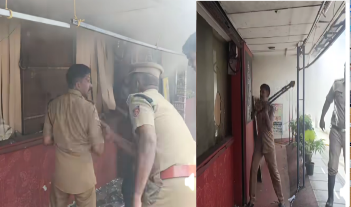 ആലുവ കെട്ടിട സമുച്ചയത്തിന് തീപിടിച്ചു