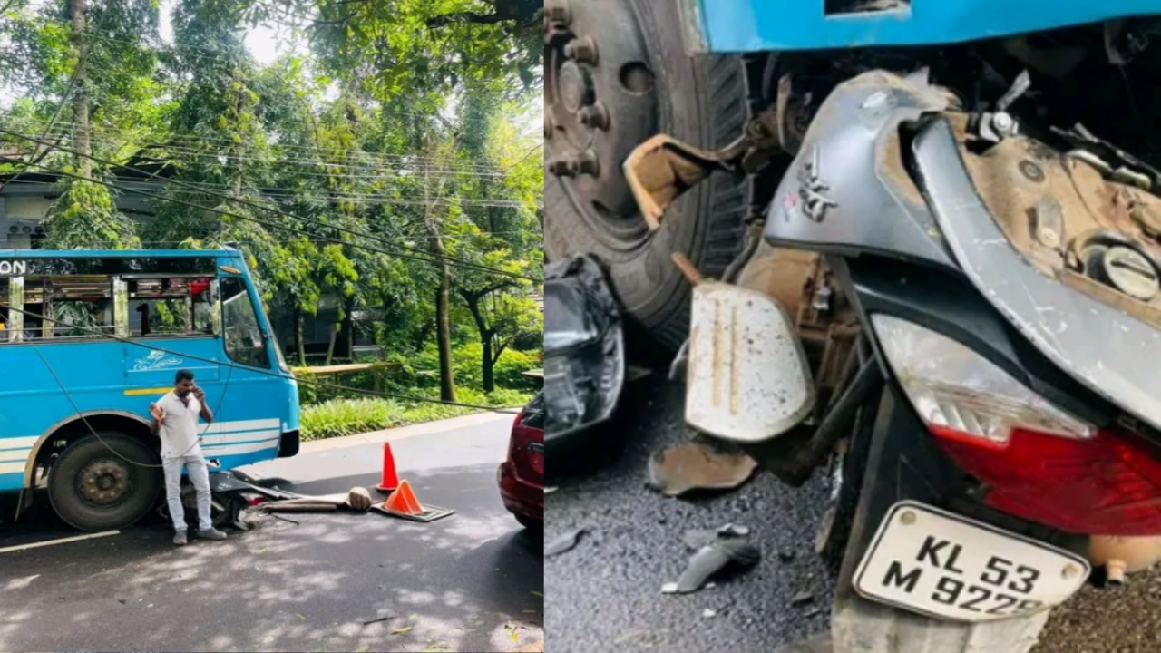 തിരൂരിൽ ബസും ബൈക്കും കൂട്ടിയിടിച്ചു :ബൈക്ക് യാത്രികന് ദാരുണന്ത്യം