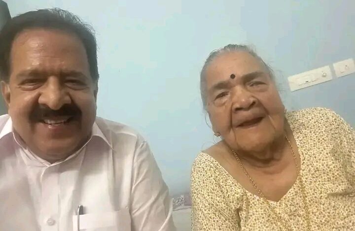 രമേശ്‌ ചെന്നിത്തലയുടെ അമ്മ  അന്തരിച്ചു