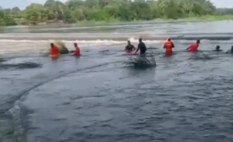 പാലക്കാട്‌ വിദ്യാർത്ഥികൾ രണ്ട്  ഒഴുക്കിൽപെട്ടു: ഒരാളെ രക്ഷപ്പെടുത്തി, രണ്ടാമനായി തിരച്ചിൽ തുടരുന്നു