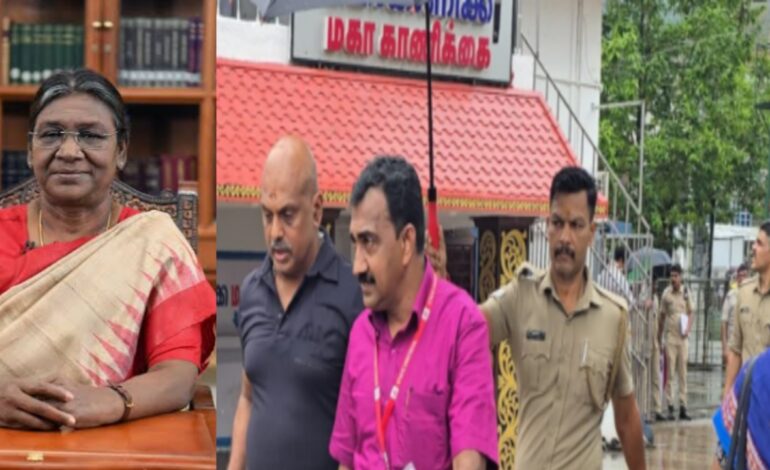 രാഷ്ട്രപതി ശബരിമലയിലേക്ക് ; ഹെലികോപ്റ്ററിൽ  പ്രമാടത്തെത്തി പമ്പയിൽ കെട്ടുനിറയ്ക്കും:ഭാരതത്തിൻറെ പ്രഥമ വനിതയെ സ്വീകരിക്കാൻ ഒരുങ്ങി സന്നിധാനം; നിലയ്ക്കൽ മുതൽ സന്നിധാനം വരെ കനത്ത സുരക്ഷാവലയത്തിൽ