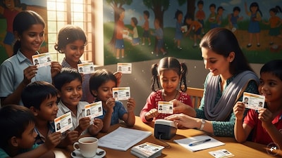 രാജ്യത്ത് ഏഴു മുതല്‍ 15 വരെ പ്രായമുള്ള കുട്ടികളുടെ ബയോമെട്രിക് അപ്ഡേഷന്‍ ഒരു വര്‍ഷത്തേക്ക് സൗജന്യമാക്കി.