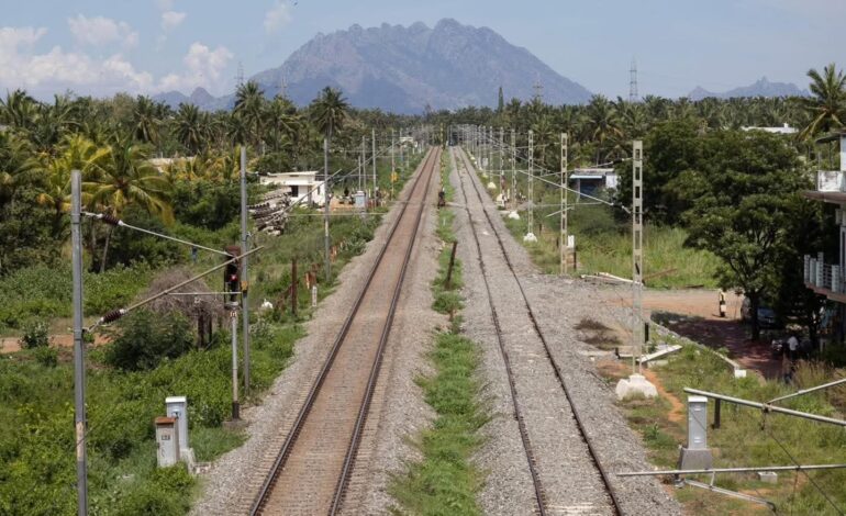 തിരുവനന്തപുരം–കന്യാകുമാരി റെയിൽ പാത ഇരട്ടിപ്പിക്കൽ: തമിഴ്നാട് ഭാഗം പൂർത്തിയായി; കേരള ഭാഗത്ത് പ്രവൃത്തി വേഗത്തിൽ