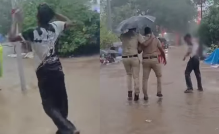 ഓച്ചിറ ക്ഷേത്രത്തിൽ രാസലഹരിയിൽ എന്ന് സംശയം;  വിദ്യാർത്ഥി പോലീസ് കസ്റ്റഡിയിൽ:അനുനയിപ്പിച്ച് ആശുപത്രിയിലേക്ക് മാറ്റി