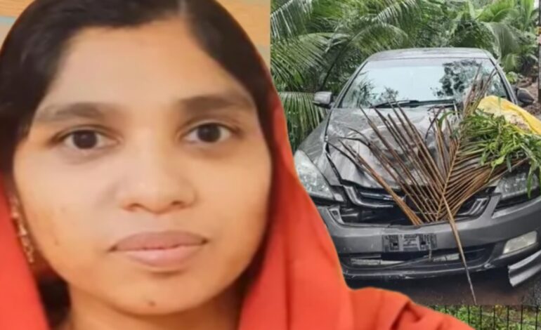 കാറും സ്കൂട്ടറും കൂട്ടിയിടിച്ചു:യുവതിക്ക് ദാരുണാന്ത്യം