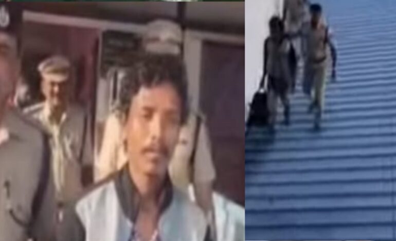 റെയിൽവേ സ്റ്റേഷന്റെ മേൽക്കൂരയിൽ കയറിയ ആൾ ആലുവ റെയിൽവേ സ്റ്റേഷനിൽ ഒരു മണിക്കൂറോളം പരിഭ്രാന്തി പരത്തി