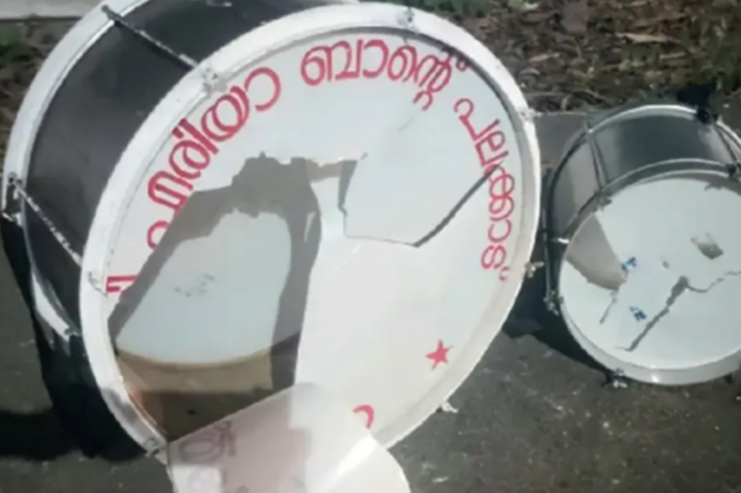 കരോള്‍ സംഘത്തിനുനേരെ ബിജെപി – ആര്‍എസ്എസ് പ്രവര്‍ത്തകരുടെ ആക്രമണം.