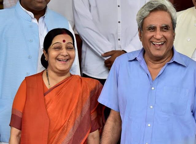 സുഷമാ സ്വരാജിന്റെ ഭർത്താവ് അന്തരിച്ചു