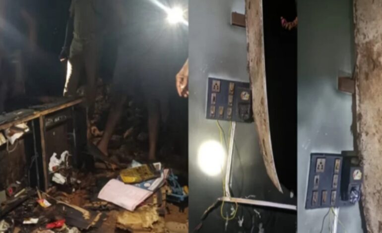 കാസർഗോഡ് ഷോര്‍ട്ട് സര്‍ക്യൂട്ട് : മുറിക്ക് തീപിടിച്ച് അപകടം