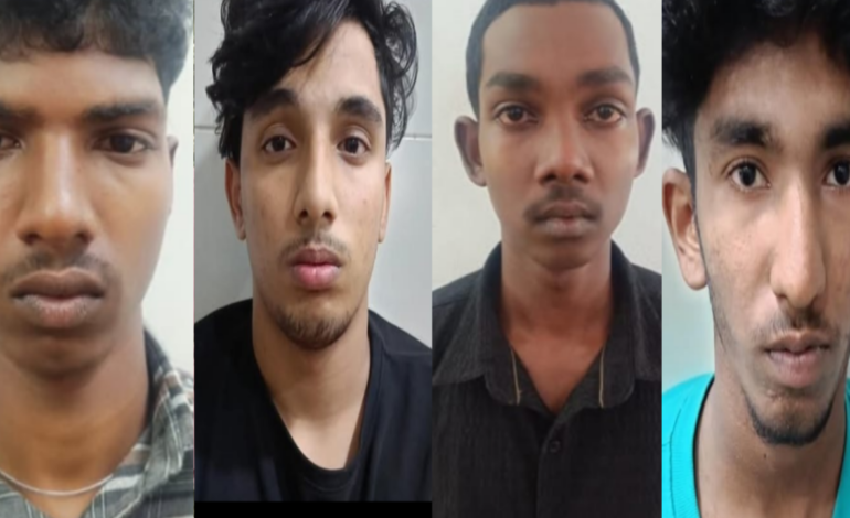 വ്യാജ ഹോൾ മാർക്ക് ചെയ്ത മുക്ക് പണ്ടം പണയം വെച്ച് തട്ടിപ്പ് 4 പേരെ മാവേലിക്കര പോലീസ് അറസ്റ്റ് ചെയ്തു