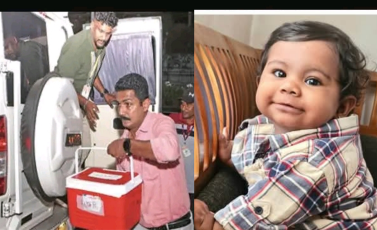 അഞ്ചുപേർക്ക് പുതുജീവൻ നൽകി കുഞ്ഞു ആലിൻ മടങ്ങി; സംസ്കാരം നാളെ മല്ലപ്പള്ളിയിൽ​