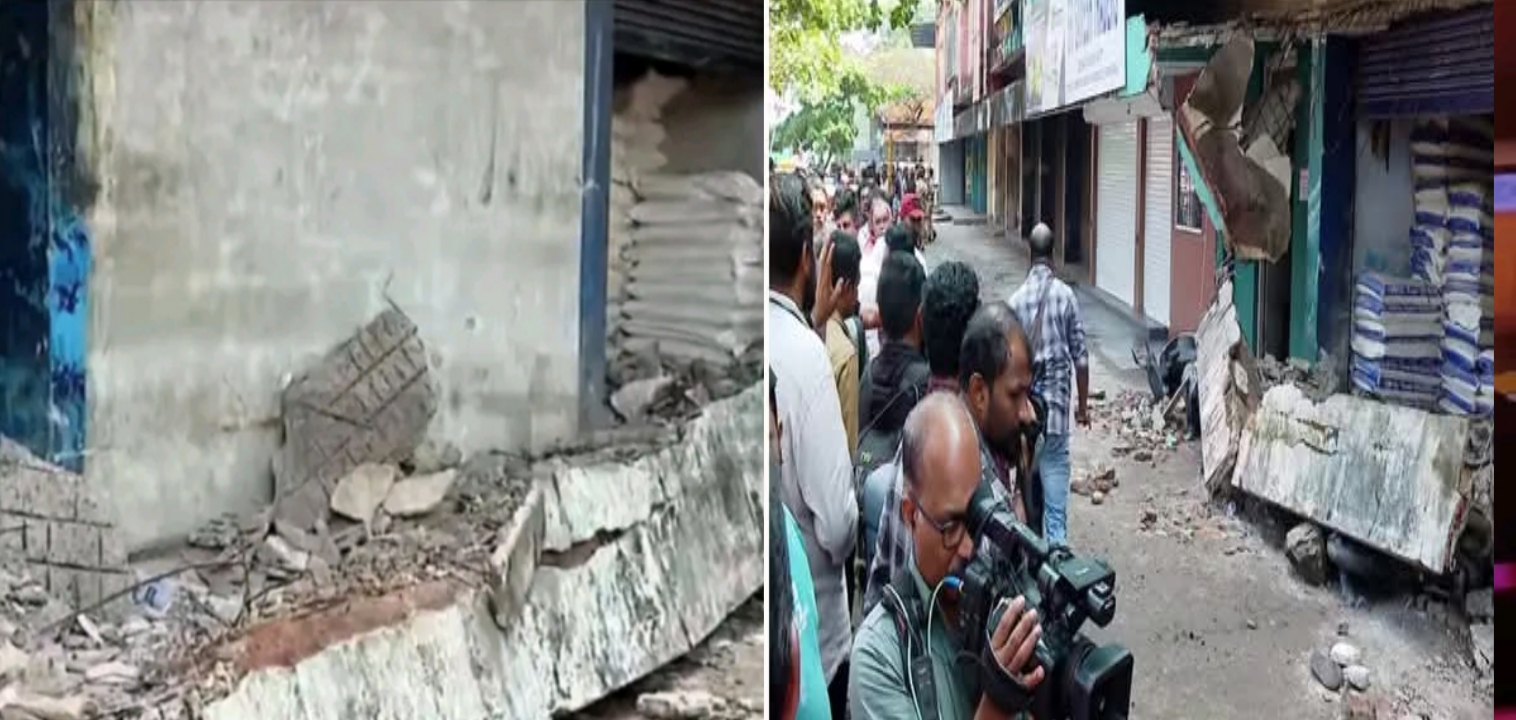 കോഴിക്കോട് വലിയങ്ങാടിയില്‍ കെട്ടിടം തകര്‍ന്ന് അപകടം; മൂന്ന്പേർക്ക് ദാരുണാന്ത്യം