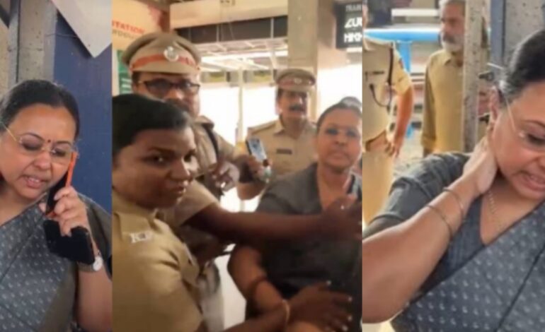 കണ്ണൂരിൽ കെഎസ്‌യു കരിങ്കൊടി പ്രതിഷേധം; ആരോഗ്യ മന്ത്രി വീണാ ജോർജിന് പരുക്ക്