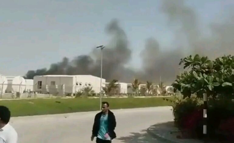ഒമാനിലും ആക്രമണം ; ദുഖും തുറമുഖത്തിന് നേരെ ഡ്രോൺ ആക്രമണം