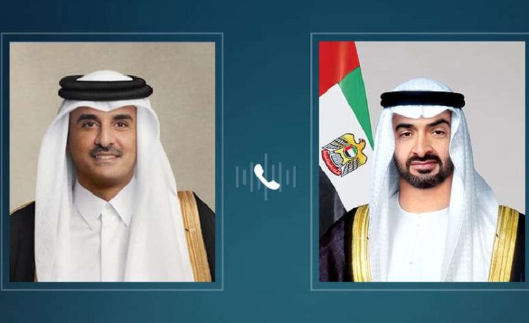 മേഖലയിലെ സംഘർഷ സാഹചര്യങ്ങൾ ചർച്ച ചെയ്ത് ഖത്തർ അമീറും സൗദി രാജകുമാരനും